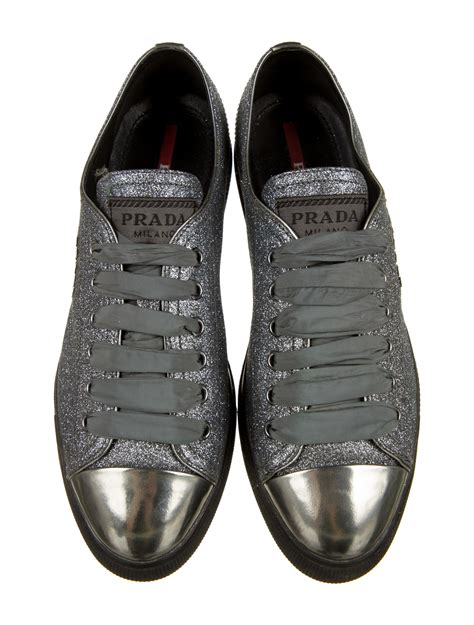 prada studded sneakers